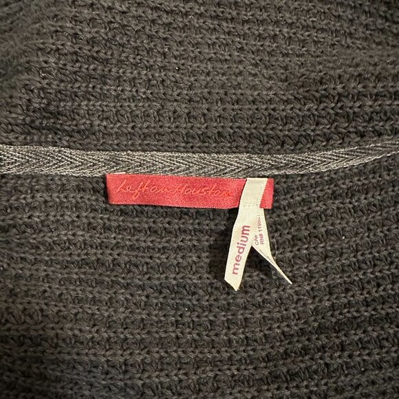 Unique black short sleeve cardigan - Picture 5 of 5